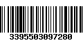 Código de Barras 3395503097280