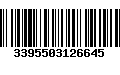 Código de Barras 3395503126645