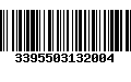 Código de Barras 3395503132004