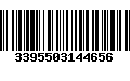 Código de Barras 3395503144656