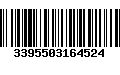 Código de Barras 3395503164524