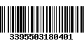 Código de Barras 3395503180401