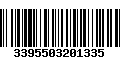 Código de Barras 3395503201335