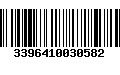 Código de Barras 3396410030582