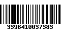 Código de Barras 3396410037383