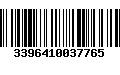 Código de Barras 3396410037765