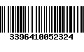 Código de Barras 3396410052324