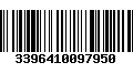 Código de Barras 3396410097950