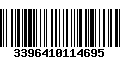 Código de Barras 3396410114695