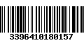 Código de Barras 3396410180157