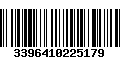 Código de Barras 3396410225179