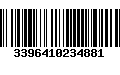 Código de Barras 3396410234881