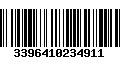 Código de Barras 3396410234911