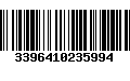 Código de Barras 3396410235994