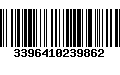 Código de Barras 3396410239862