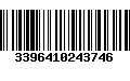 Código de Barras 3396410243746