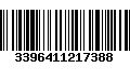 Código de Barras 3396411217388