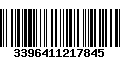 Código de Barras 3396411217845