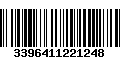 Código de Barras 3396411221248