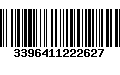 Código de Barras 3396411222627