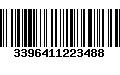 Código de Barras 3396411223488