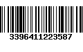 Código de Barras 3396411223587