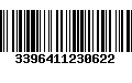 Código de Barras 3396411230622