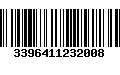 Código de Barras 3396411232008