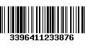 Código de Barras 3396411233876