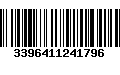 Código de Barras 3396411241796