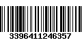 Código de Barras 3396411246357