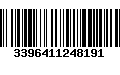 Código de Barras 3396411248191