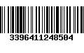 Código de Barras 3396411248504