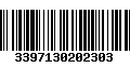 Código de Barras 3397130202303