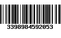 Código de Barras 3398984592053