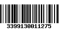 Código de Barras 3399130011275