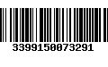 Código de Barras 3399150073291