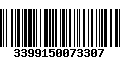 Código de Barras 3399150073307