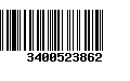 Código de Barras 3400523862