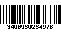 Código de Barras 3400930234976