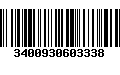 Código de Barras 3400930603338