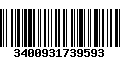 Código de Barras 3400931739593