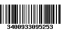 Código de Barras 3400933095253