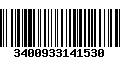 Código de Barras 3400933141530