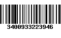 Código de Barras 3400933223946