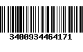 Código de Barras 3400934464171