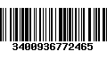 Código de Barras 3400936772465