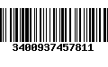 Código de Barras 3400937457811