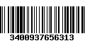 Código de Barras 3400937656313