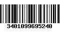 Código de Barras 3401099695240